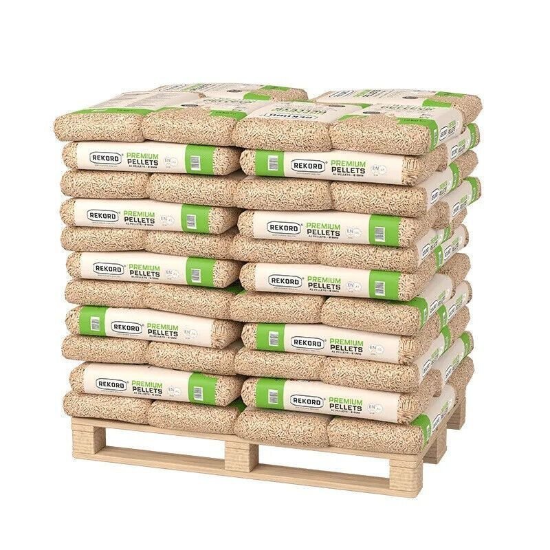 Holzpellets Rekord 6mm ENplusA1 Palette 990kg